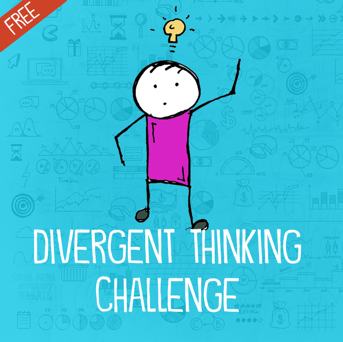 What is divergent thinking picture